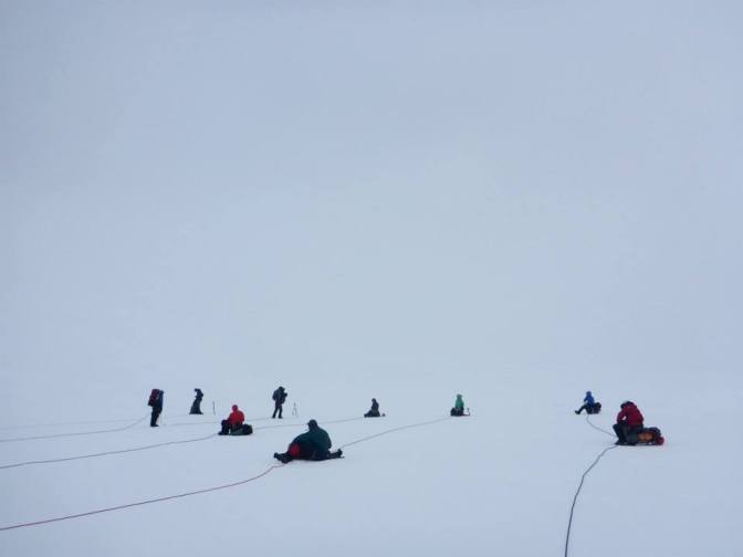 White out conditions were no match for the Compressor