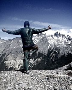 Decent Wind Protection. Torres Negras, Patagonia